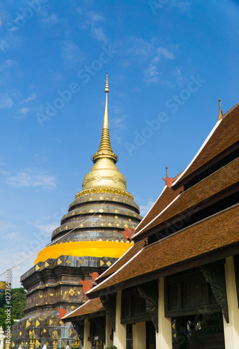 Temple Wat Phra That Lampang Luang in Lampang Thailand