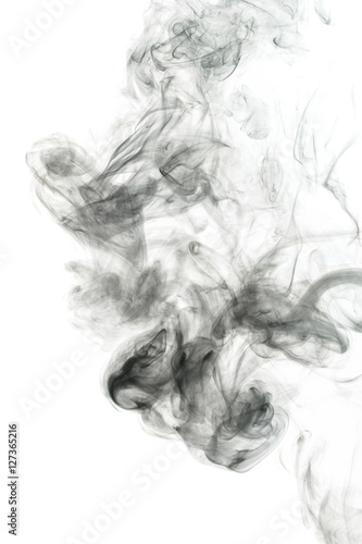 Abstract black smoke Weipa