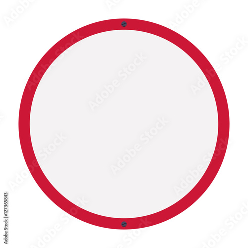 red and white road sign icon. Street information warning and guide theme. Isolated design. Vector illustration Free Download red and white road sign icon. Street information warning and guide theme. Isolated design. Vector illustration - GFXLoad