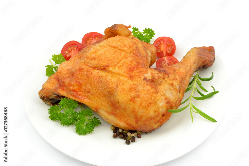 udko z kurczaka pieczone udko z kurczaka pieczone