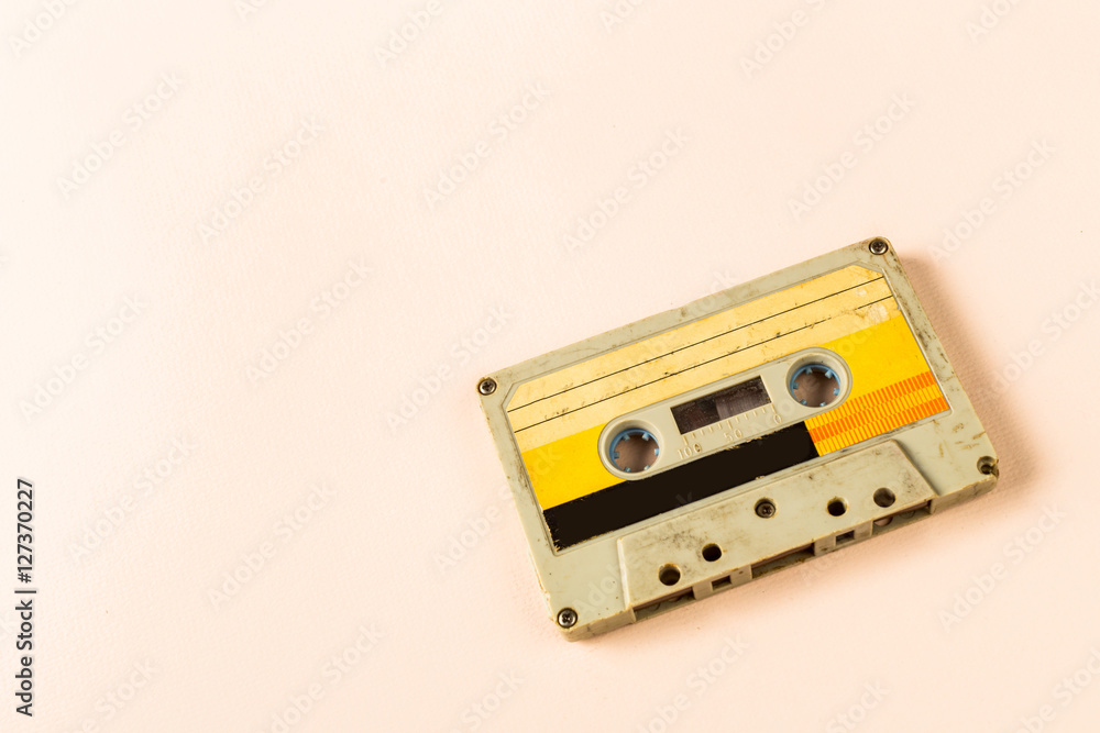 Obraz premium Old Audio Cassette Tape