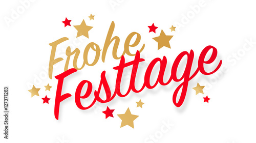 frohe Festtage