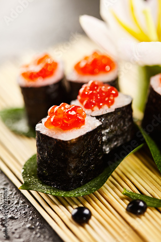 Wallpaper Mural Ikura Sushi Roll Torontodigital.ca