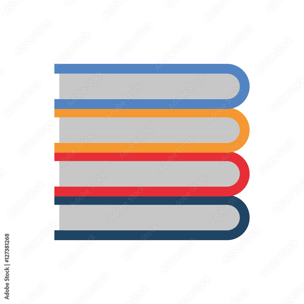 Book library education icon vector illustration graphic design Book library education icon vector illustration graphic design