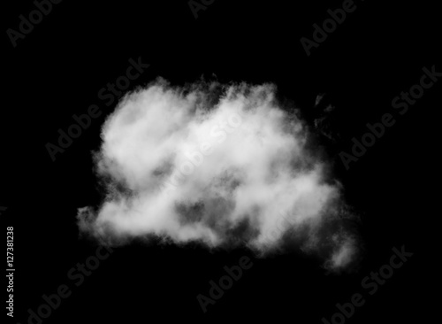 clouds on black background © kitsananan Kuna