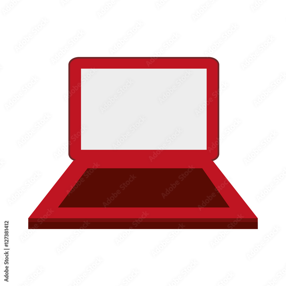 Laptop computer technology icon vector illustration design Laptop computer technology icon vector illustration design