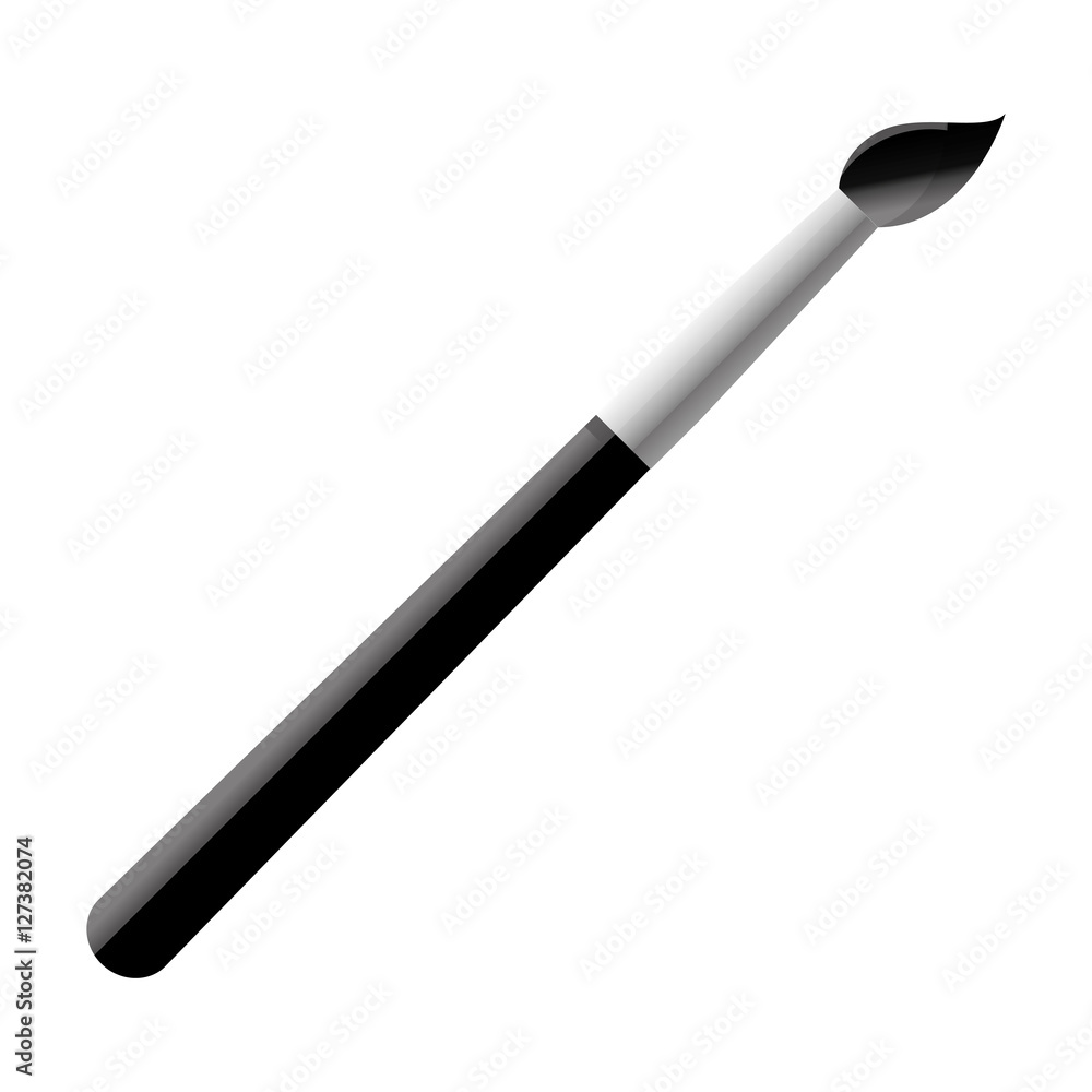 Paint brush art icon vector illustration graphic design Paint brush art icon vector illustration graphic design