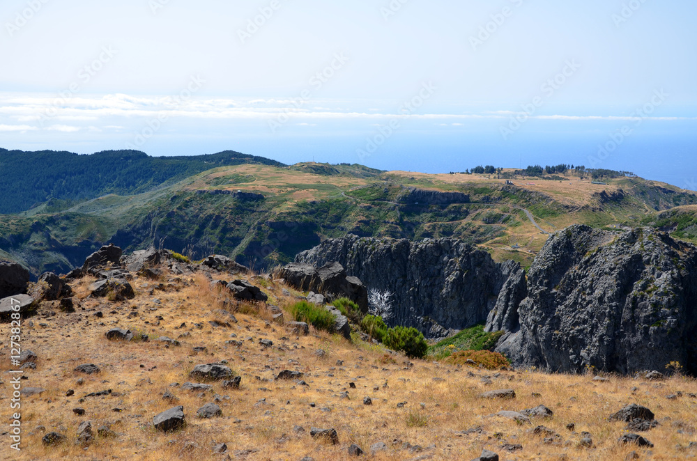 Vista dal Pico do Arieiro a Madeira