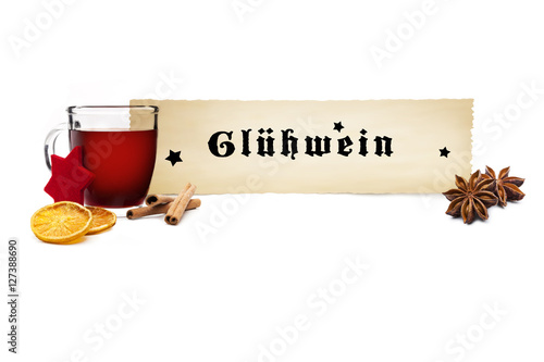 Glühwein mit Banderole