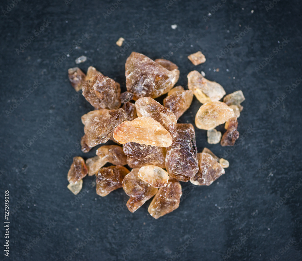 Slate slab with brown Rock Candy Slate slab with brown Rock Candy