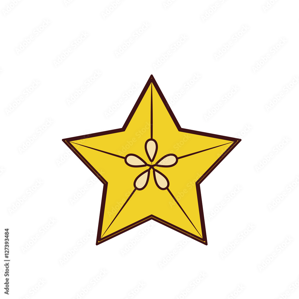 Obraz premium Delicious fruit icon vector illustration design