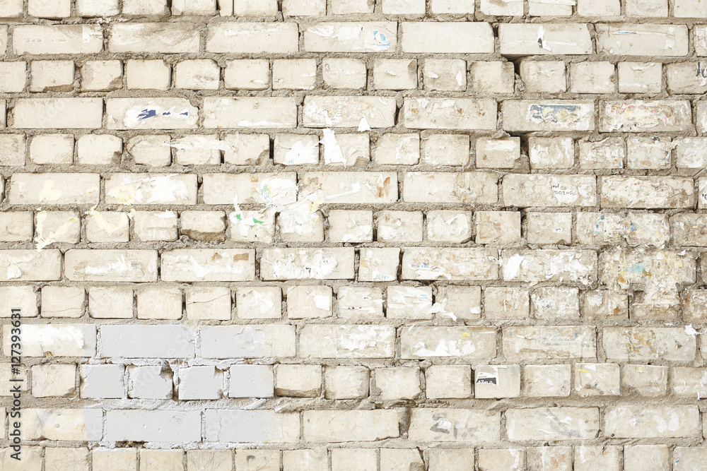 Dirty brick wall Dirty brick wall