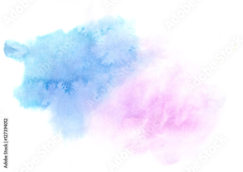 Abstract watercolor art background © reconceptus