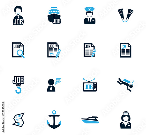 Job icons set