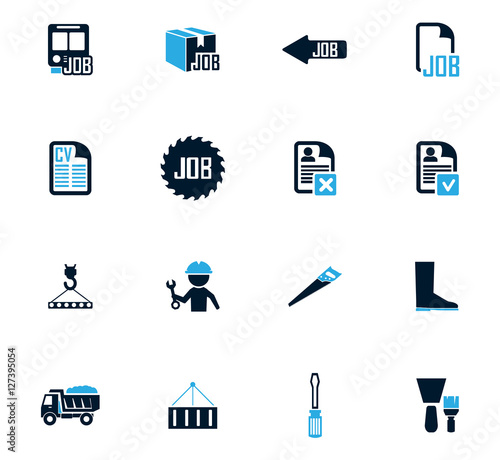 Job icons set