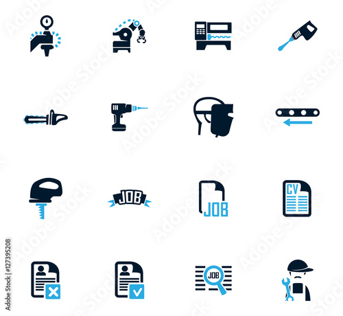 Job icons set
