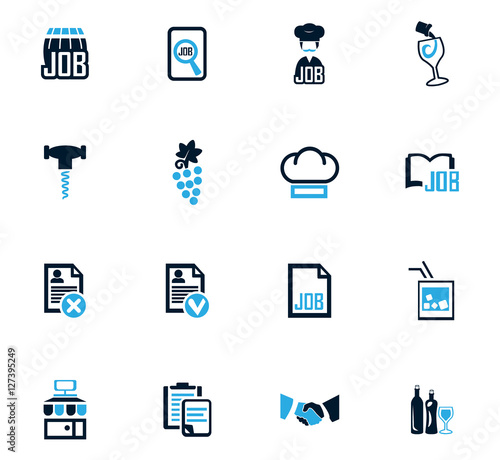 Job icons set