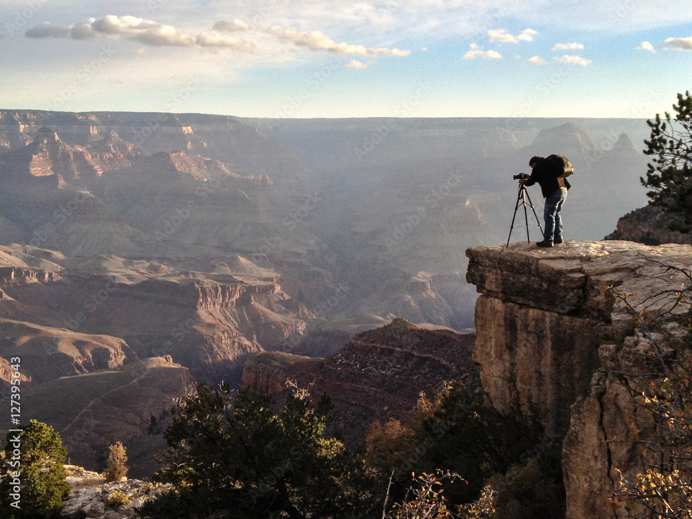 Photographer at work