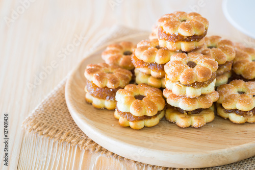 Bread, pineapple filling