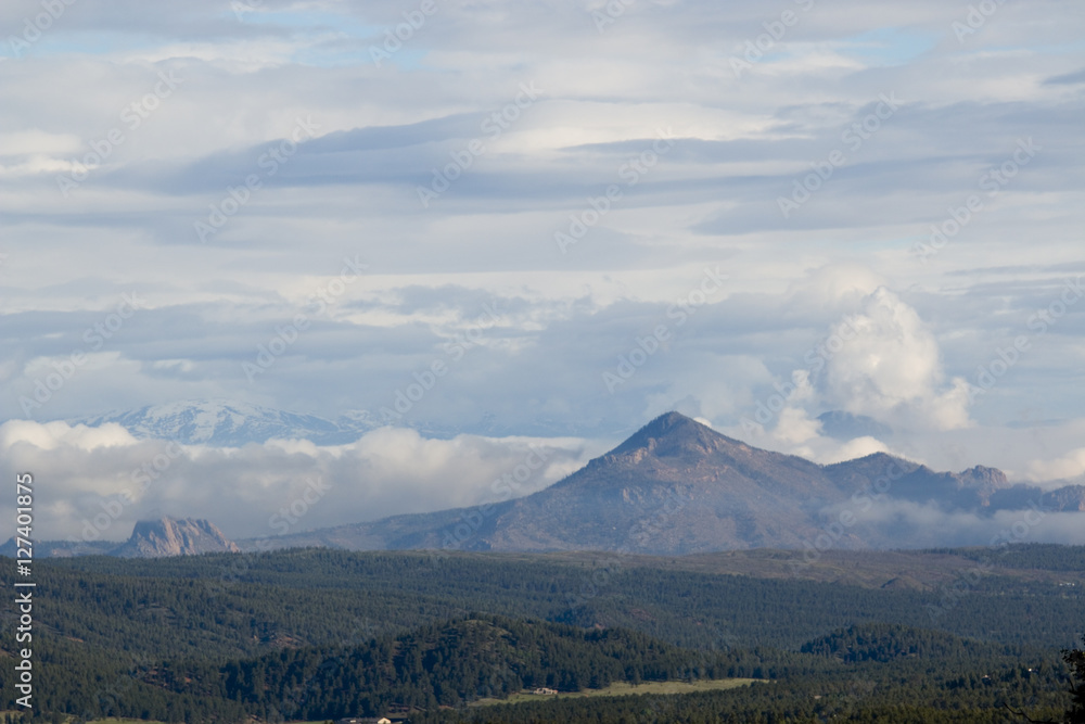 Storm Clouds on the Mosquito Range Mountains of Colorado