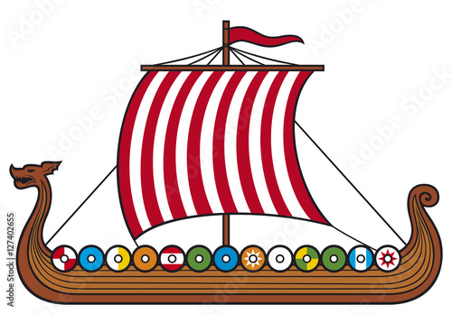 viking long ship