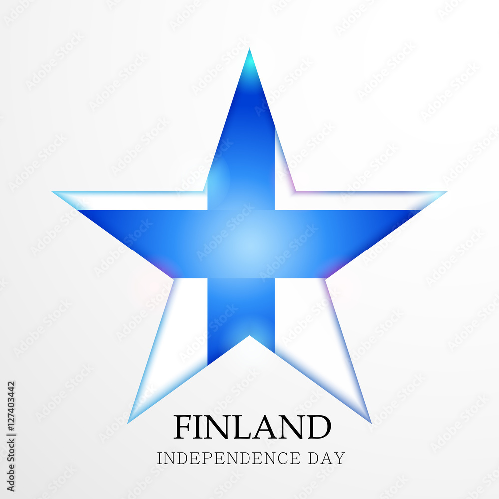 Obraz premium Finland Independence Day.