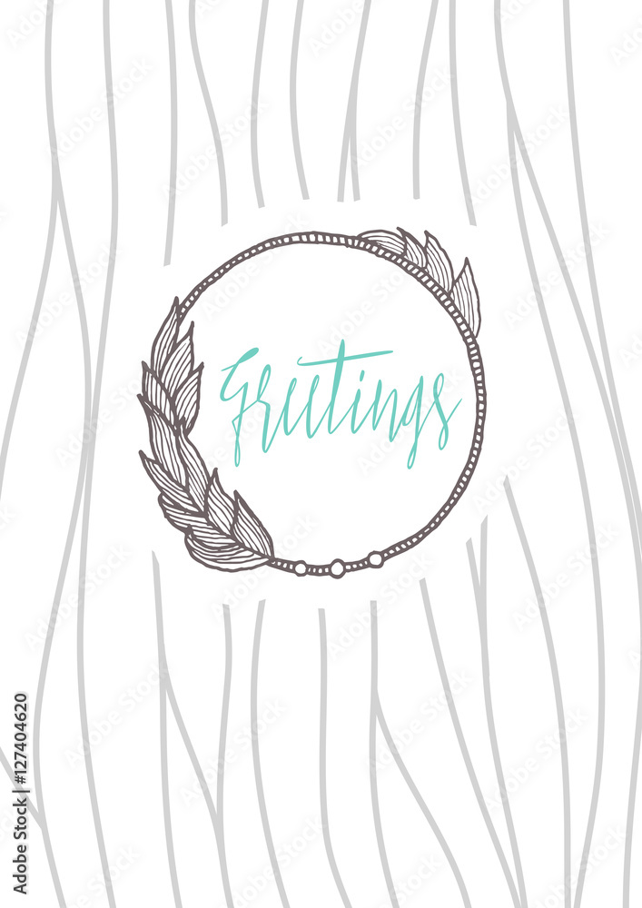 Creative template design collection for card. Hand drawn vintage element. Vector banner for card, poster, invitation, flyer, party, wedding, brochure. Hipster design collection Creative template design collection for card. Hand drawn vintage element. Vector banner for card, poster, invitation, flyer, party, wedding, brochure. Hipster design collection