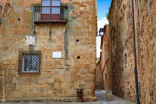 Caceres monumental city Extremadura Spain © lunamarina