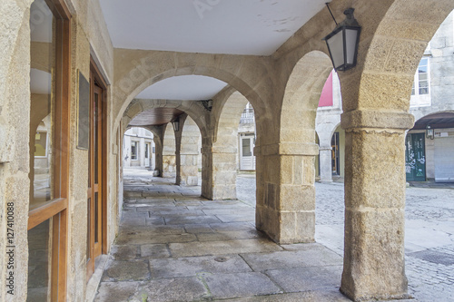 Arcade from the rain