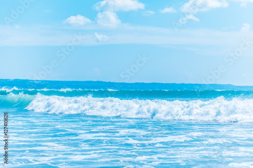 Beautiful waves of sea © yellowj