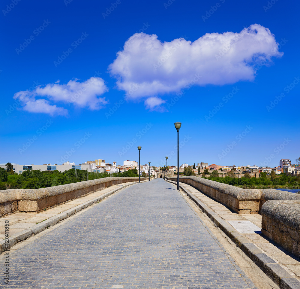 Merida in Spain entrance roman bridge