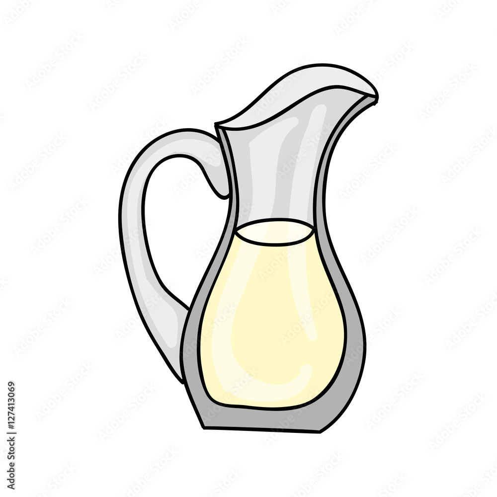 milk jug icon image vector illustration design milk jug icon image vector illustration design