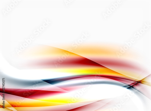 Smooth lines, abstract background