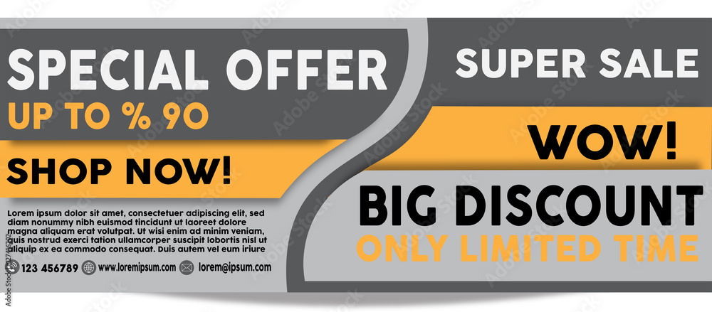 Fototapeta premium BANNER