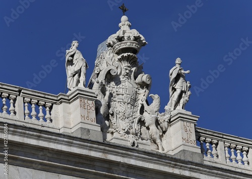 Palacio Real o de Oriente de Madrid , residencia oficial del rey de España © ANTONIO AYUSO