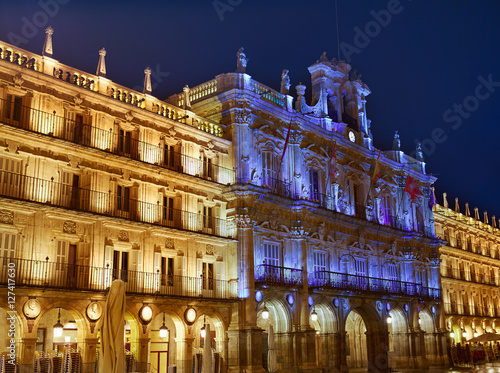 Salamanca Plaza Mayor in Spain