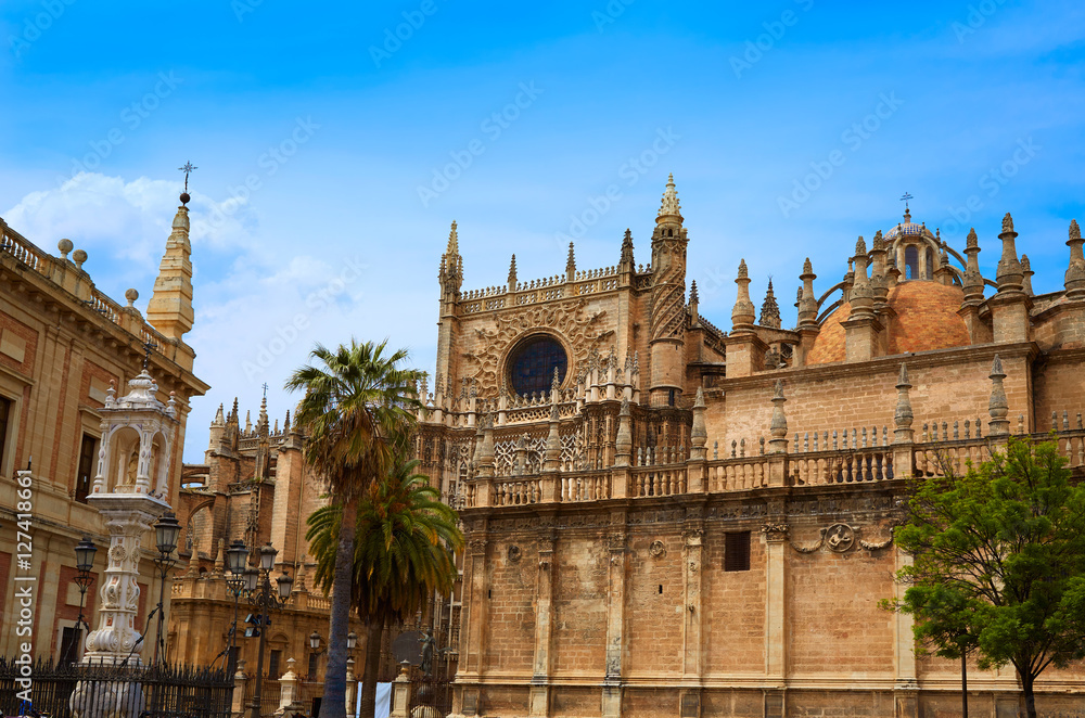 Seville cathedral and Archivo Indias Sevilla