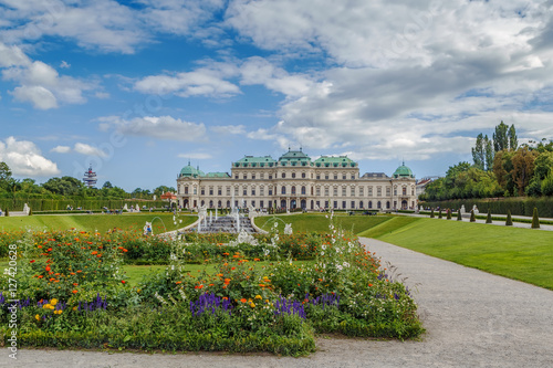 Belvedere garden, Vienna