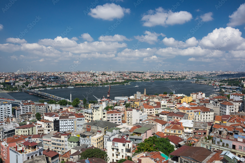 Top view of Istanbul