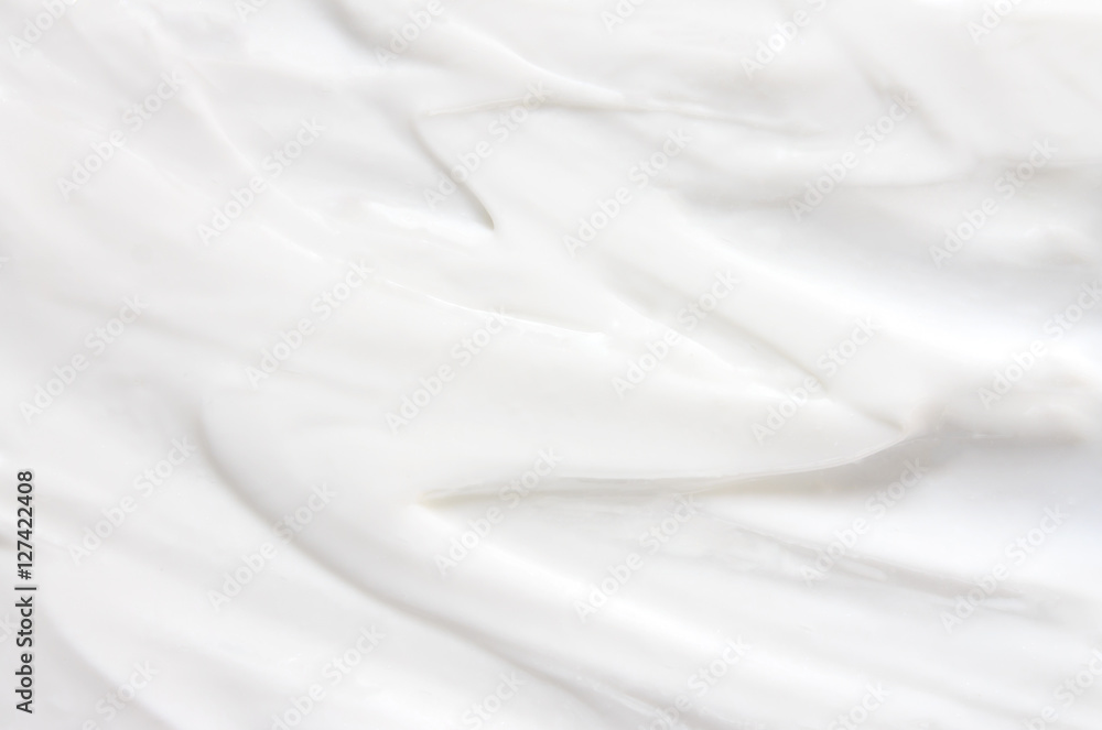 Cosmetics. Cream white background texture. Cosmetics. Cream white background texture.