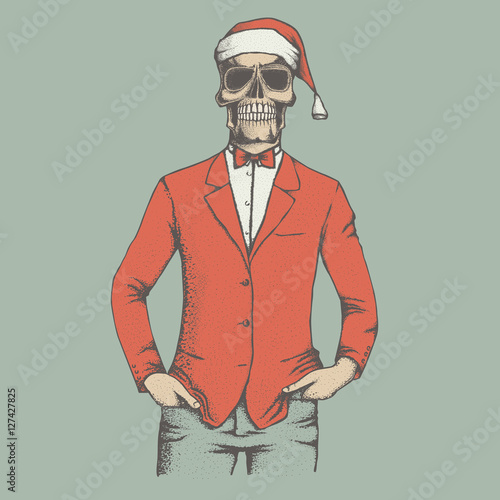 Vector skull illustration