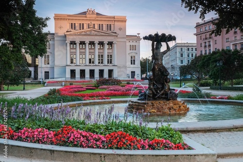 Latvian National Academic Opera and Ballet Theatre house, Riga