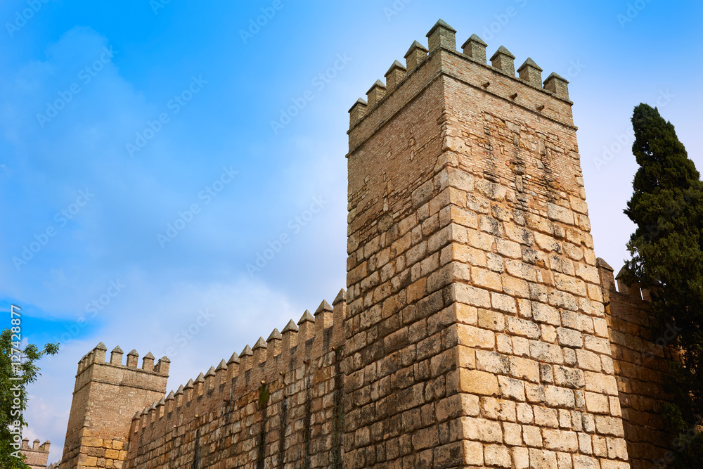 Seville Real Alcazar fortress Sevilla Andalusia