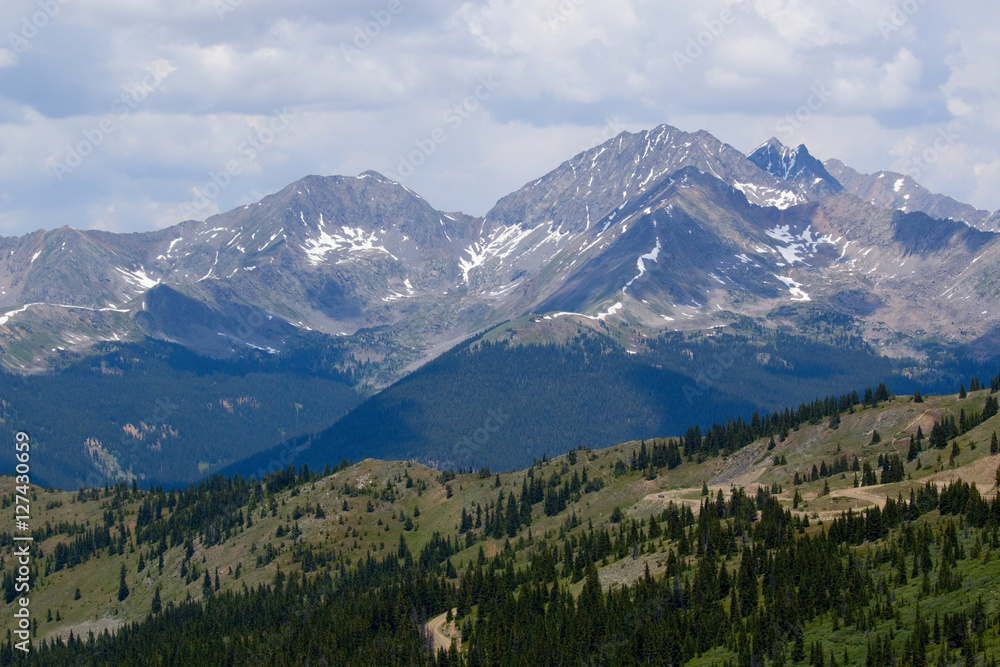 Cottonwood Pass Colorado in the Collegiate Peaks Cottonwood Pass Colorado in the Collegiate Peaks