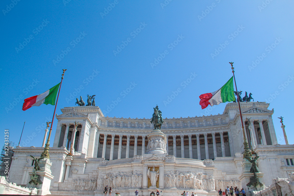 Naklejka premium Rome - Vittoriano