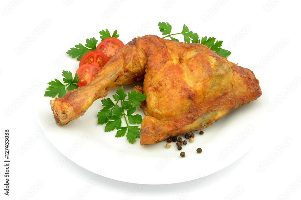 udko z kurczaka pieczone udko z kurczaka pieczone