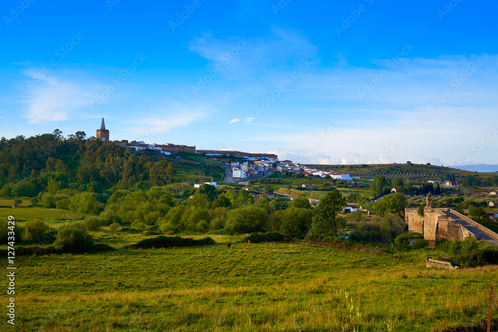 Obraz premium Galisteo village in Caceres of Extremadura