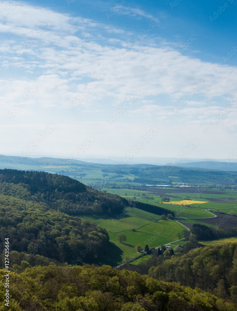  forests and fields of Lower Saxony in Germany