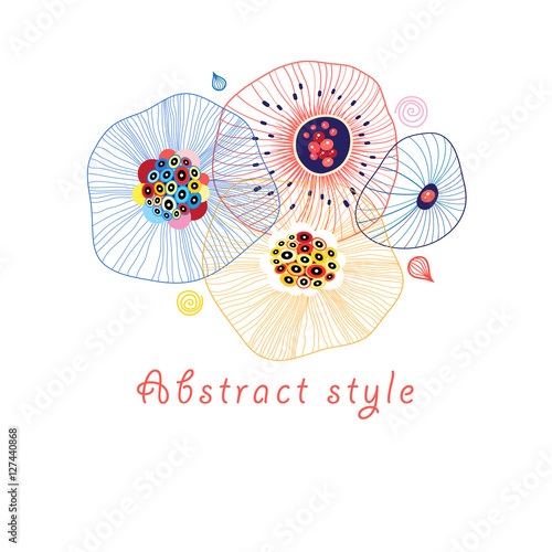 Abstract bright background