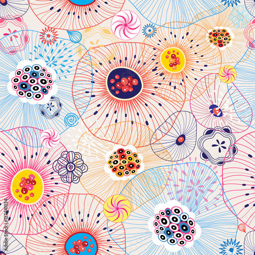 Abstract colorful pattern